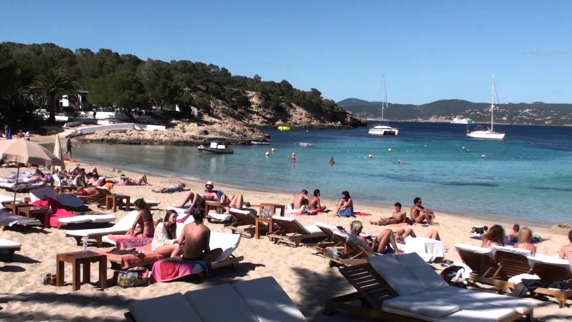 Cala Bassa in Ibiza