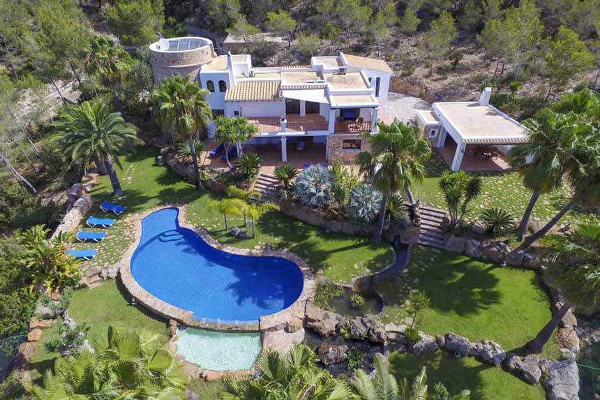 villa in ibiza