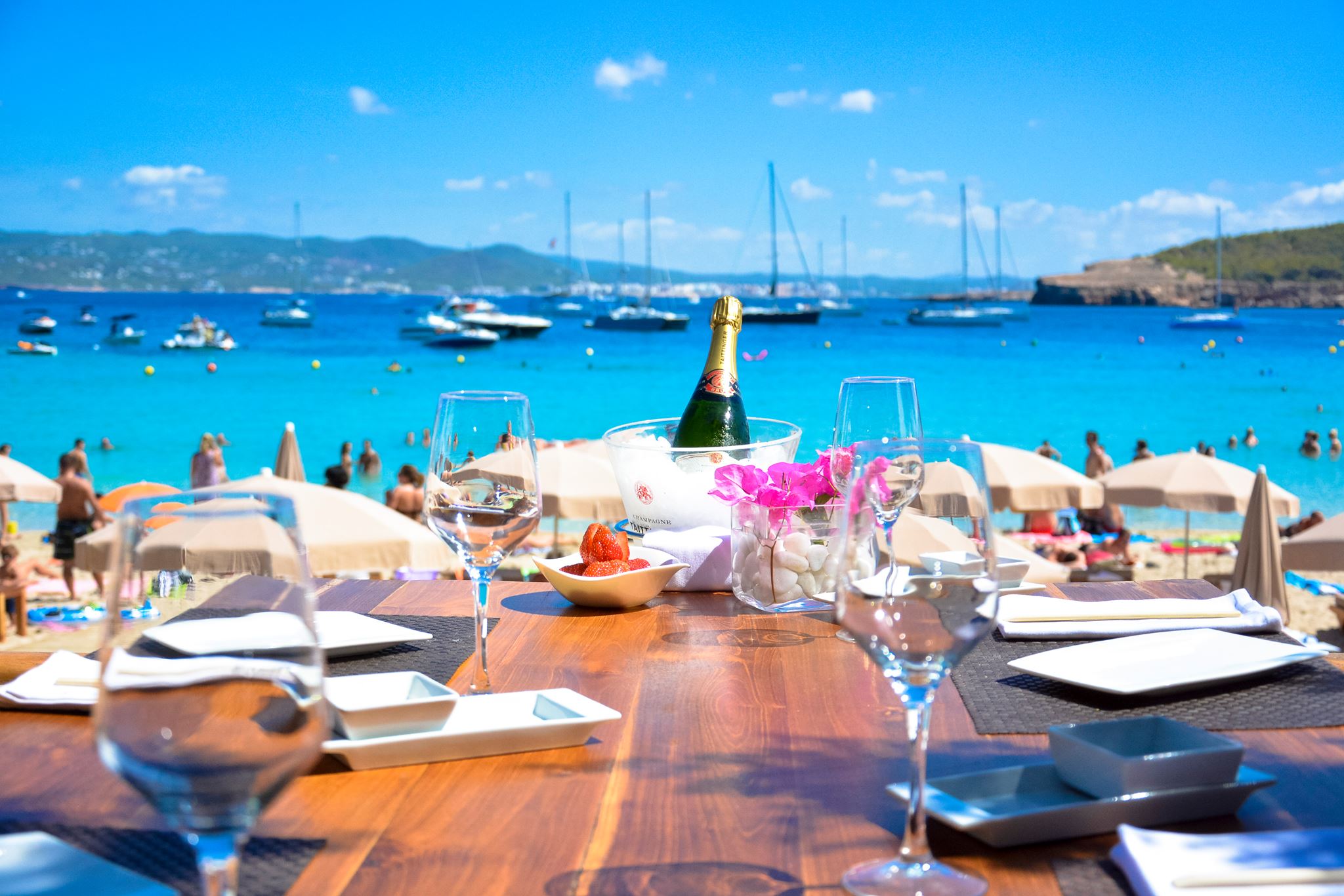 Cala Bassa Beach Incomparable Ibiza Spotlight On Cala Bassa Beach