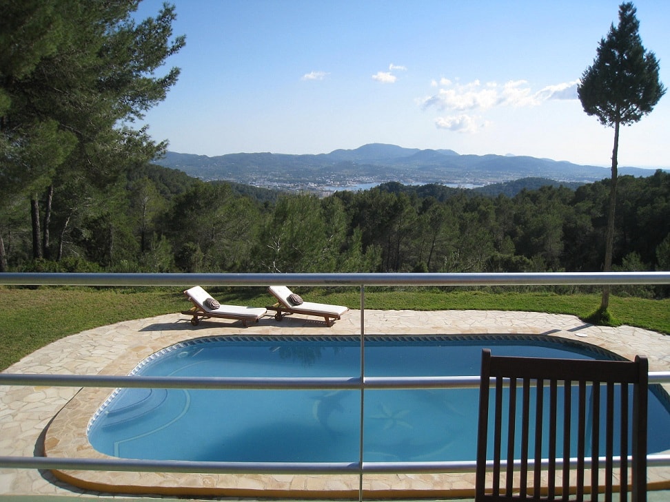 villa ibiza sea views