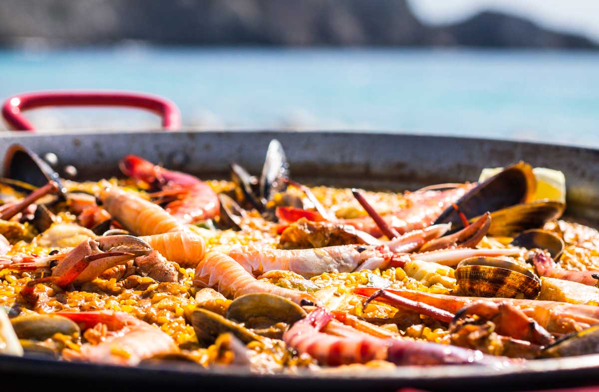 Paella de marisco