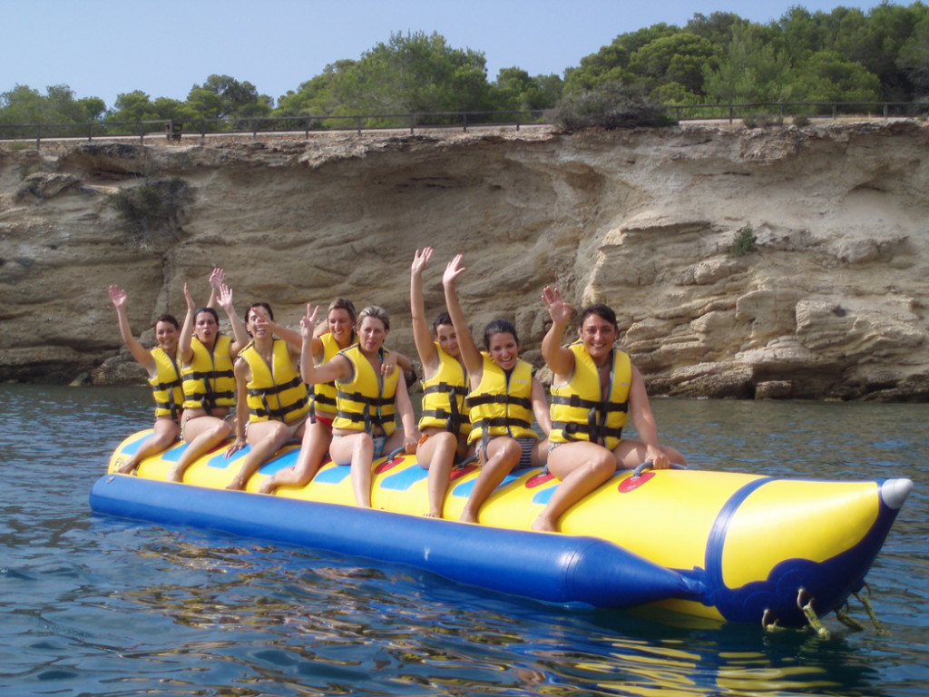 banana boat in ibiza