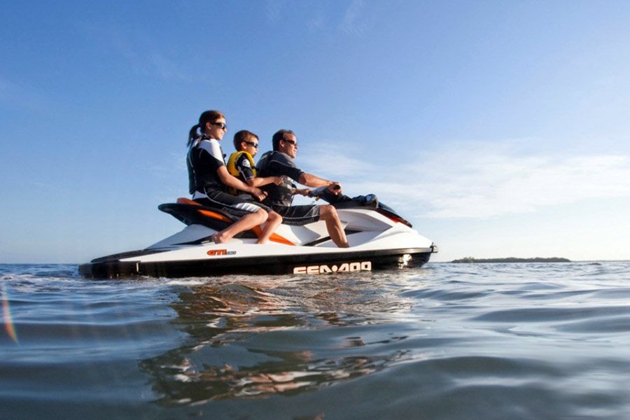 Jet Ski for families in ibiza