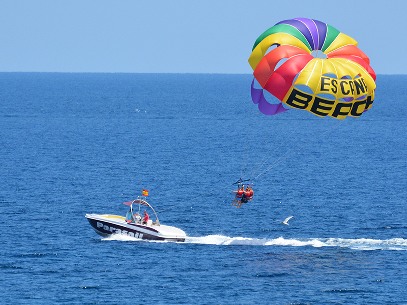 where to do Parasailing in ibiza