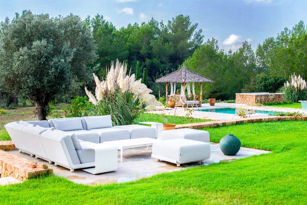 Chill out area Ibiza luxury villa
