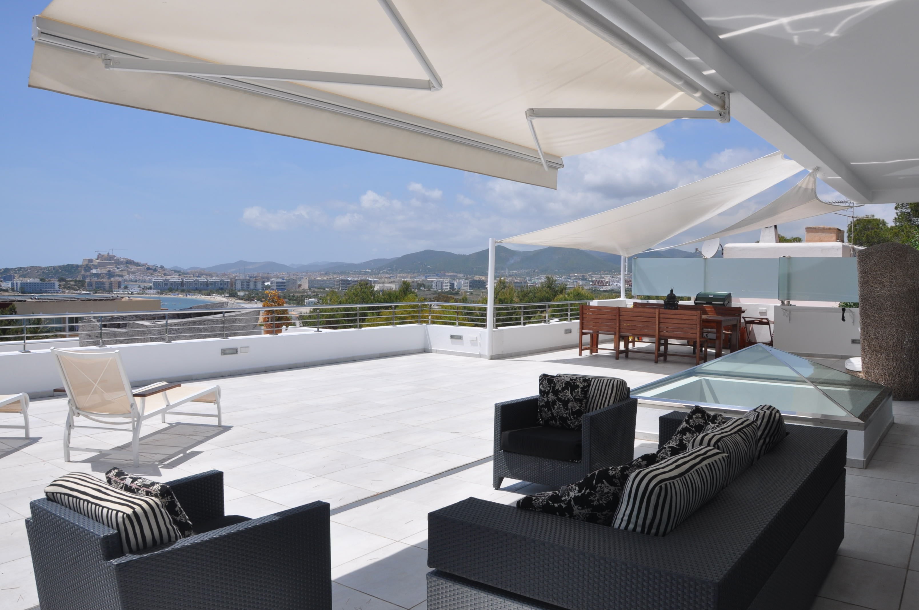 Terrace luxury house