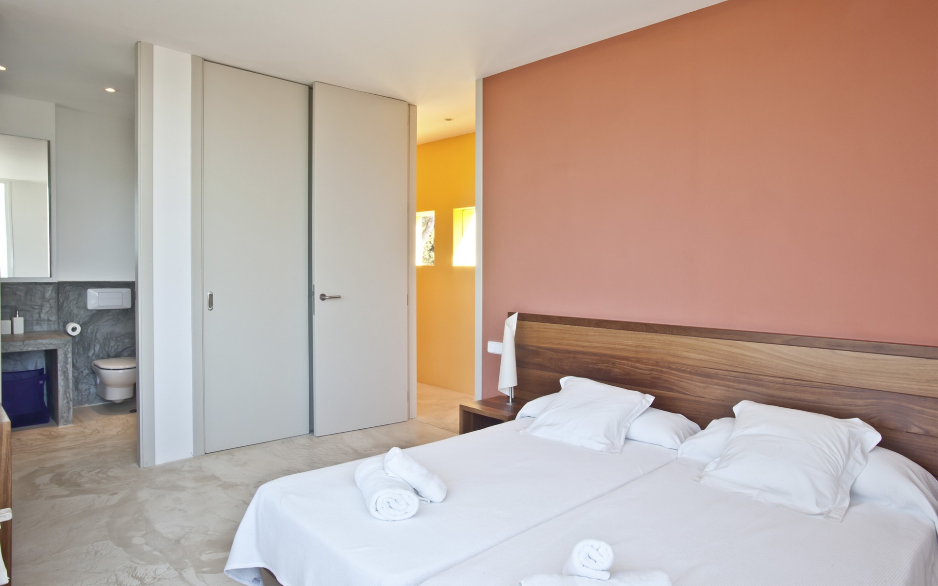 Bedroom luxury villa Ibiza