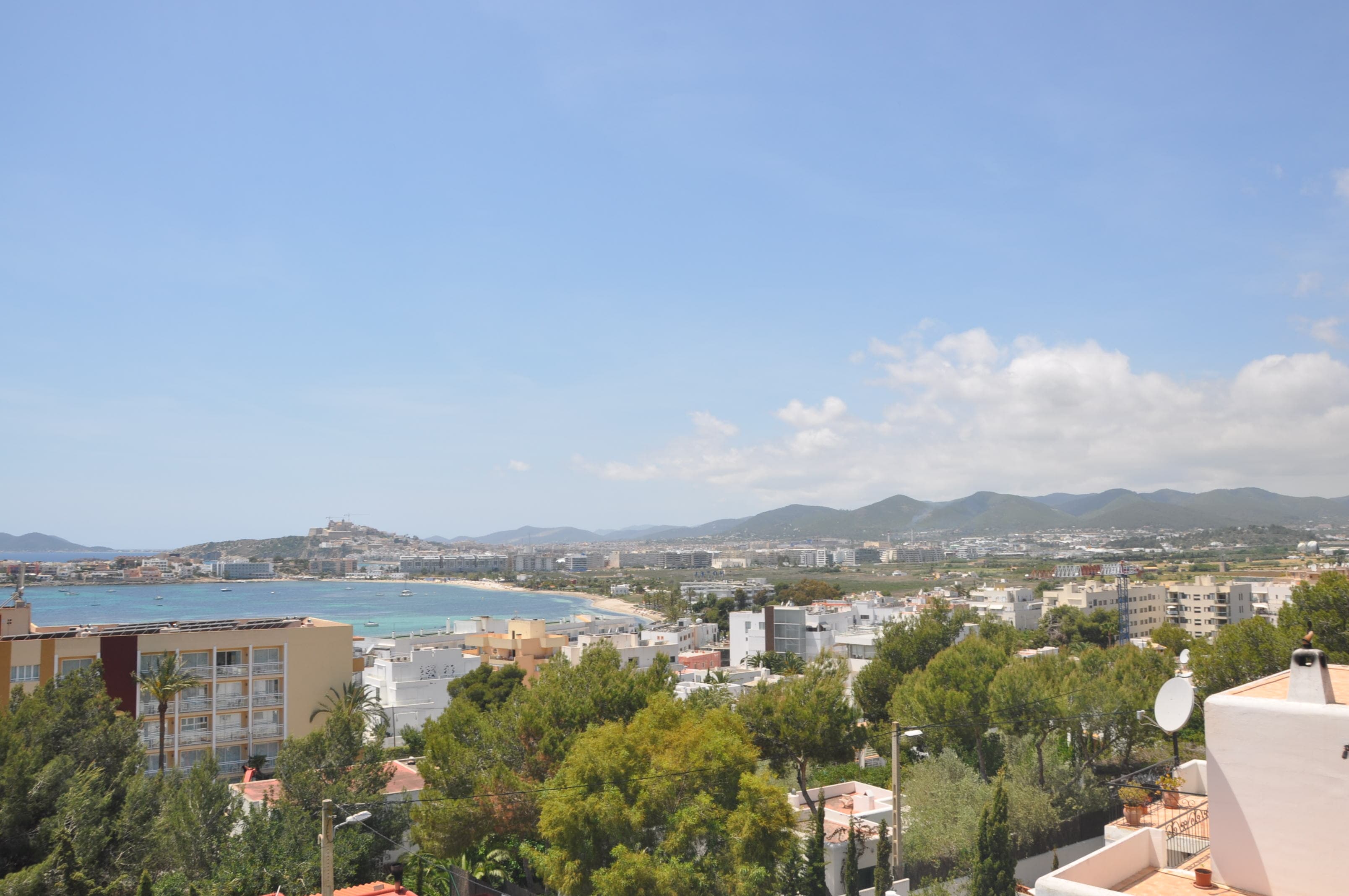 Views from luxury villa in Ibiza