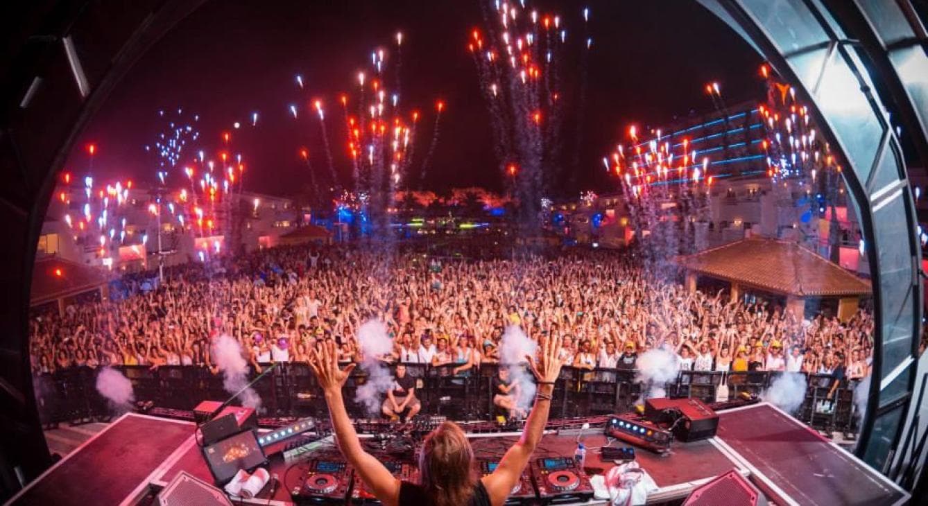 David Guetta in Ibiza