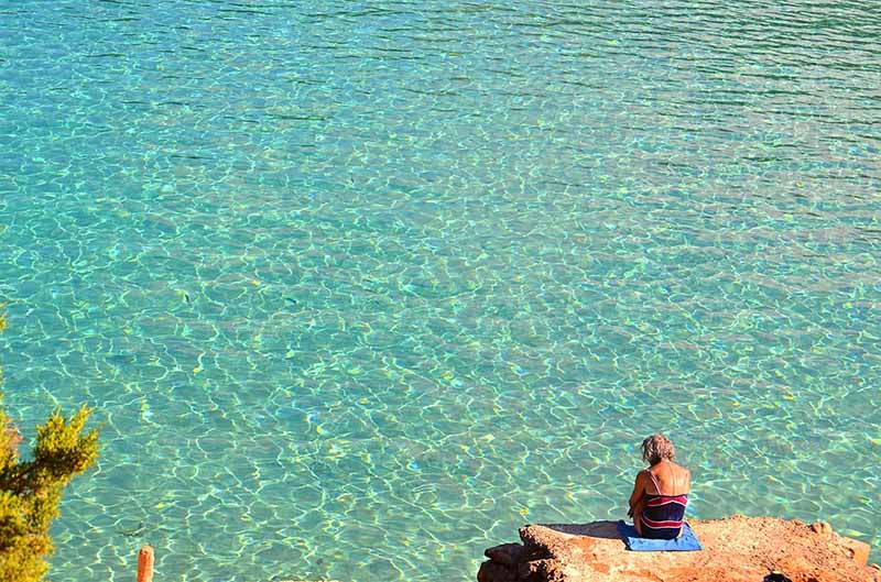 beach in Ibiza