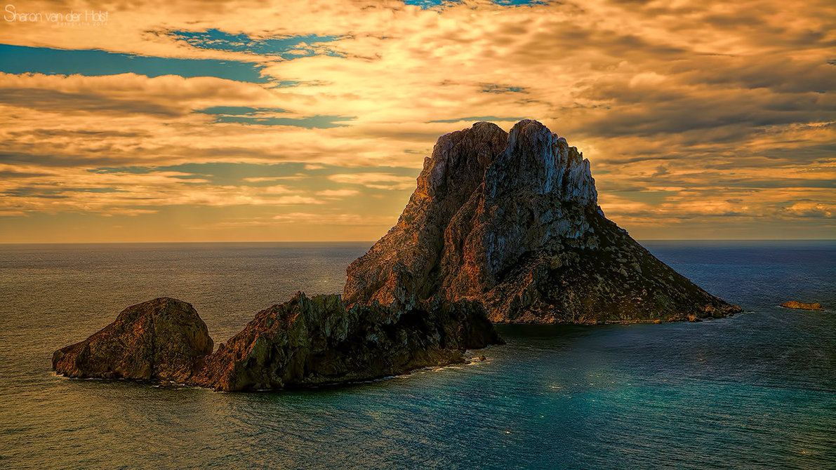 Es Vedra of the coast of Ibiza