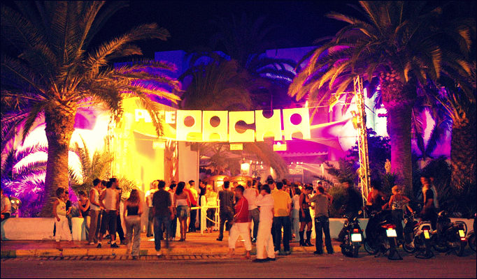 Pacha, the oldest club on Ibiza.