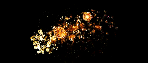 fireworks on new years in Ibiza
