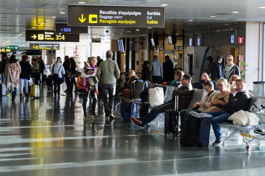 baggage area Ibiza airport