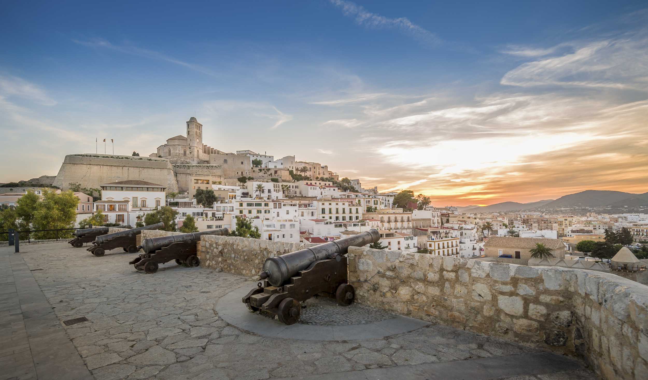 Dalt Vila. Old part Ibiza Town