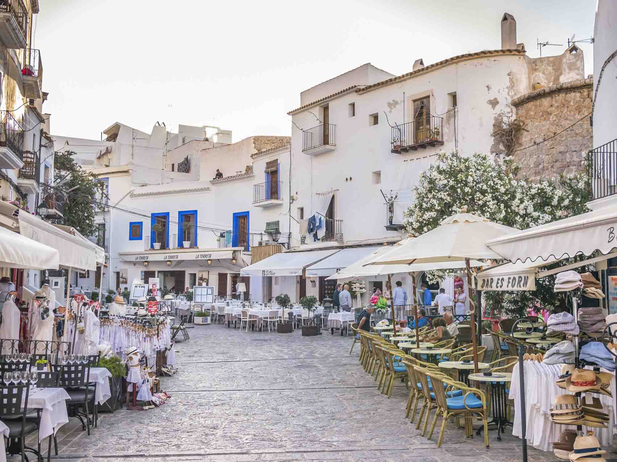 Dalt Vila. Old part Ibiza Town