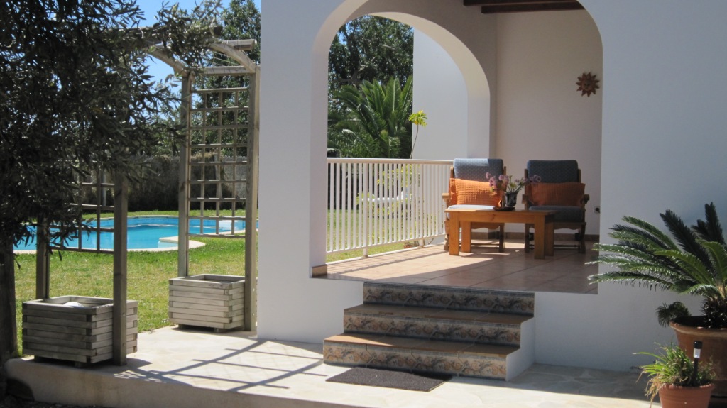 vista general casa en ibiza